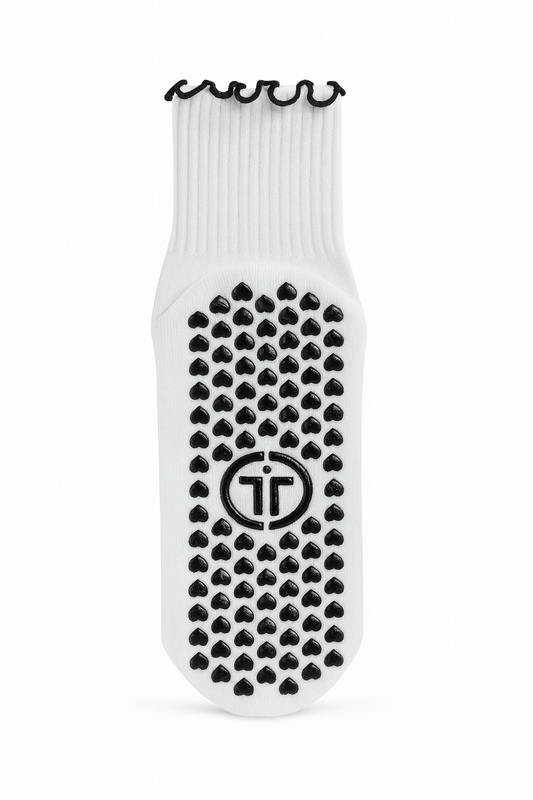 🤍🖤 LAVENDER BY LAYLA™ White Heart Frills